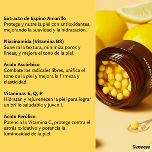 GlowPearls™ – Cápsulas de Vitamina C para iluminar y reafirmar la piel