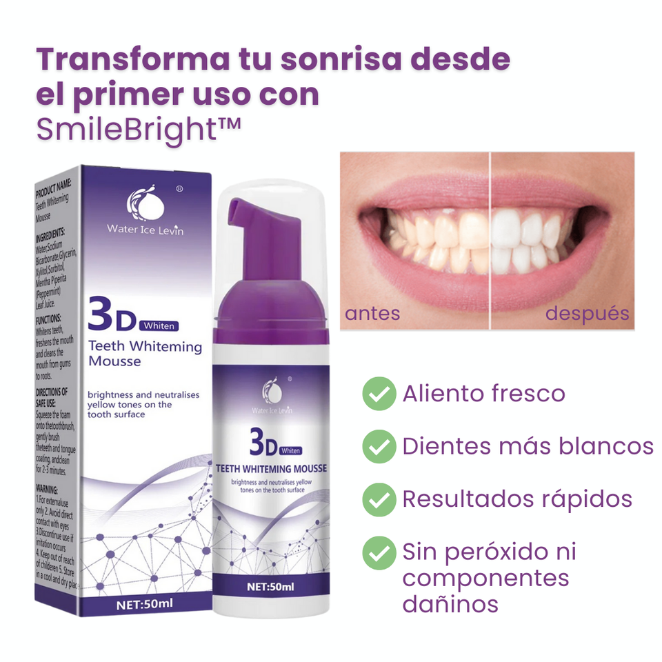 SmileBright™️ - Espuma Blanqueadora V34